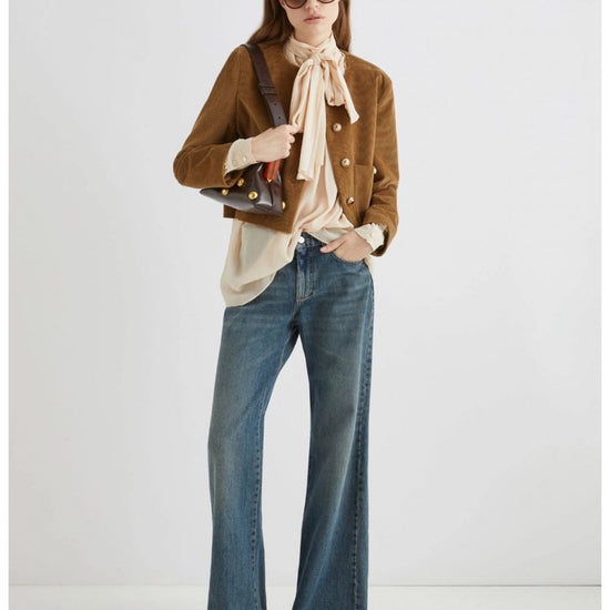 Young Ideas/Henmores - Canapa Georgette Blouse - 001 Powder - 8