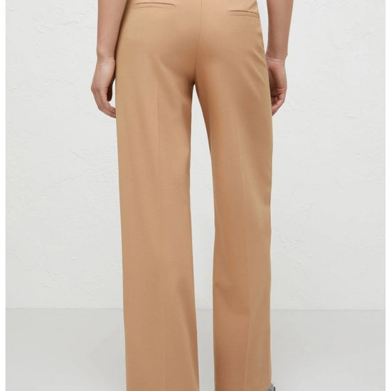Young Ideas/Henmores - Galoppo Wide Leg Trousers - 003 Camel - 8