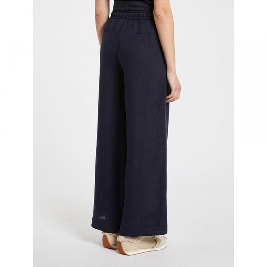 Young Ideas/Henmores - Mattino Wide Leg Relaxed Trouser - 005 Navy - 8