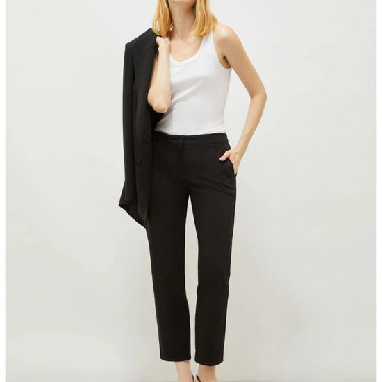 Young Ideas/Henmores - Miele Slim Leg Trouser - 003 Black - 10