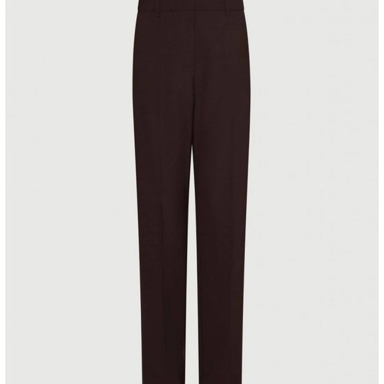 Young Ideas/Henmores - Motrice Straight Leg Trousers - 004 Brown - 10