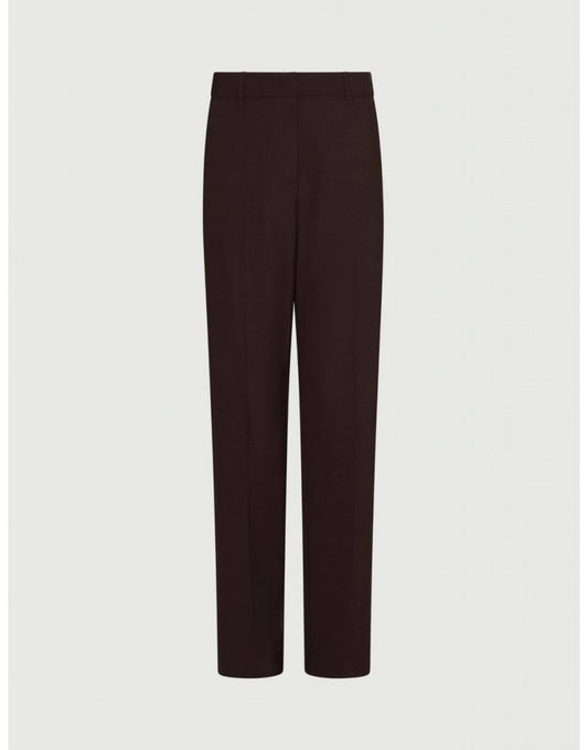 Young Ideas/Henmores - Motrice Straight Leg Trousers - 004 Brown - 10