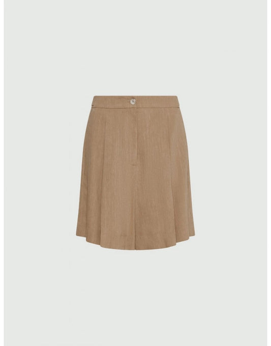 Young Ideas/Henmores - Sagitta Single Pleat Shorts - 002 Beige - 8