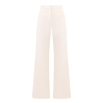 Young Ideas/Henmores - Sequoia Wide Leg Trousers - 001 White - 8