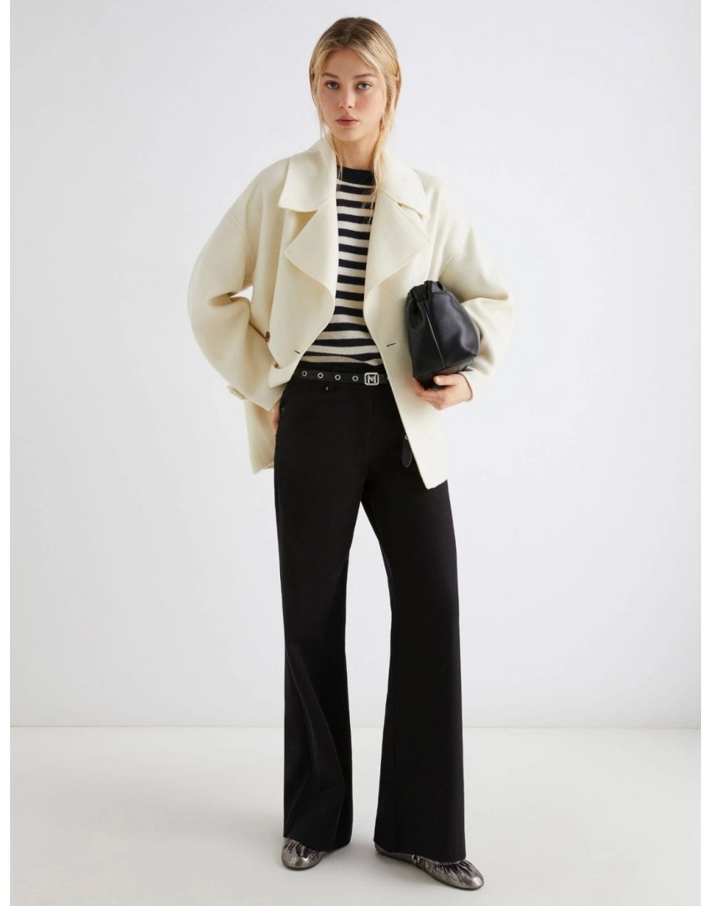 Young Ideas/Henmores - Truppa Nautical Stripe Short Sleeve Jumper - 010 Navy - XS