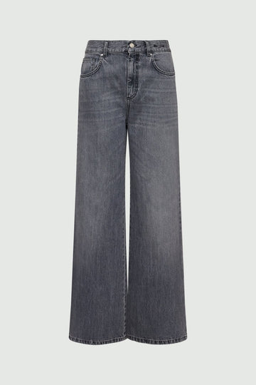 Young Ideas/Henmores - Wleg Wide Leg Jeans - 006 Grey - 8