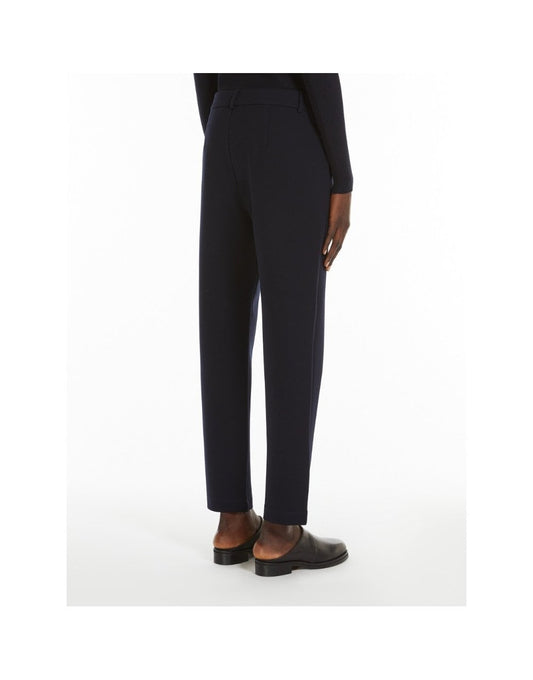 Young Ideas/Henmores - Adepto Ankle Length Jersey Trousers - 002 Navy - S