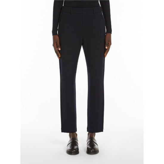 Young Ideas/Henmores - Adepto Ankle Length Jersey Trousers - 002 Navy - S