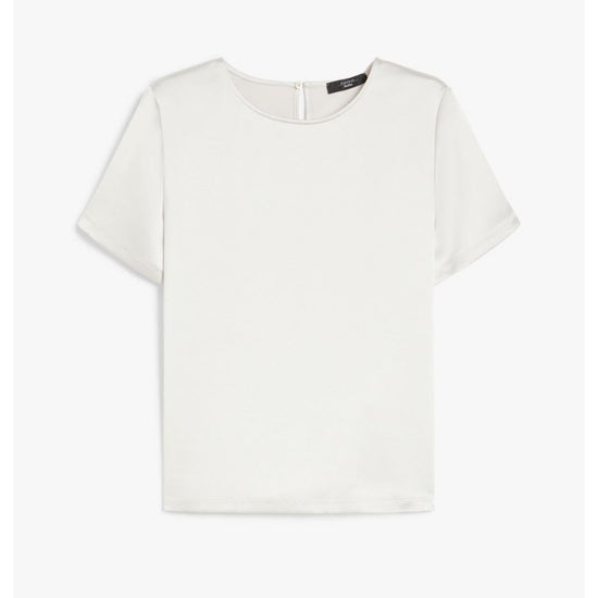 Young Ideas/Henmores - Amburgo Short Sleeve Top - 002 Ivory - S