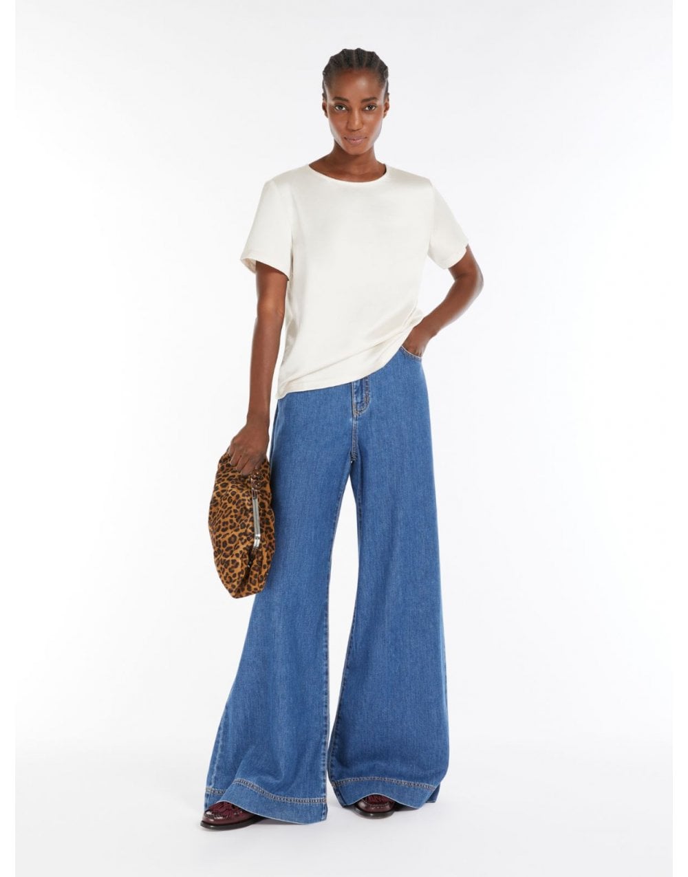 Young Ideas/Henmores - Amburgo Short Sleeve Top - 002 Ivory - S