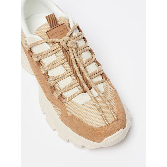 Young Ideas & Henmores -Ancora Trainers -003 Beige -4