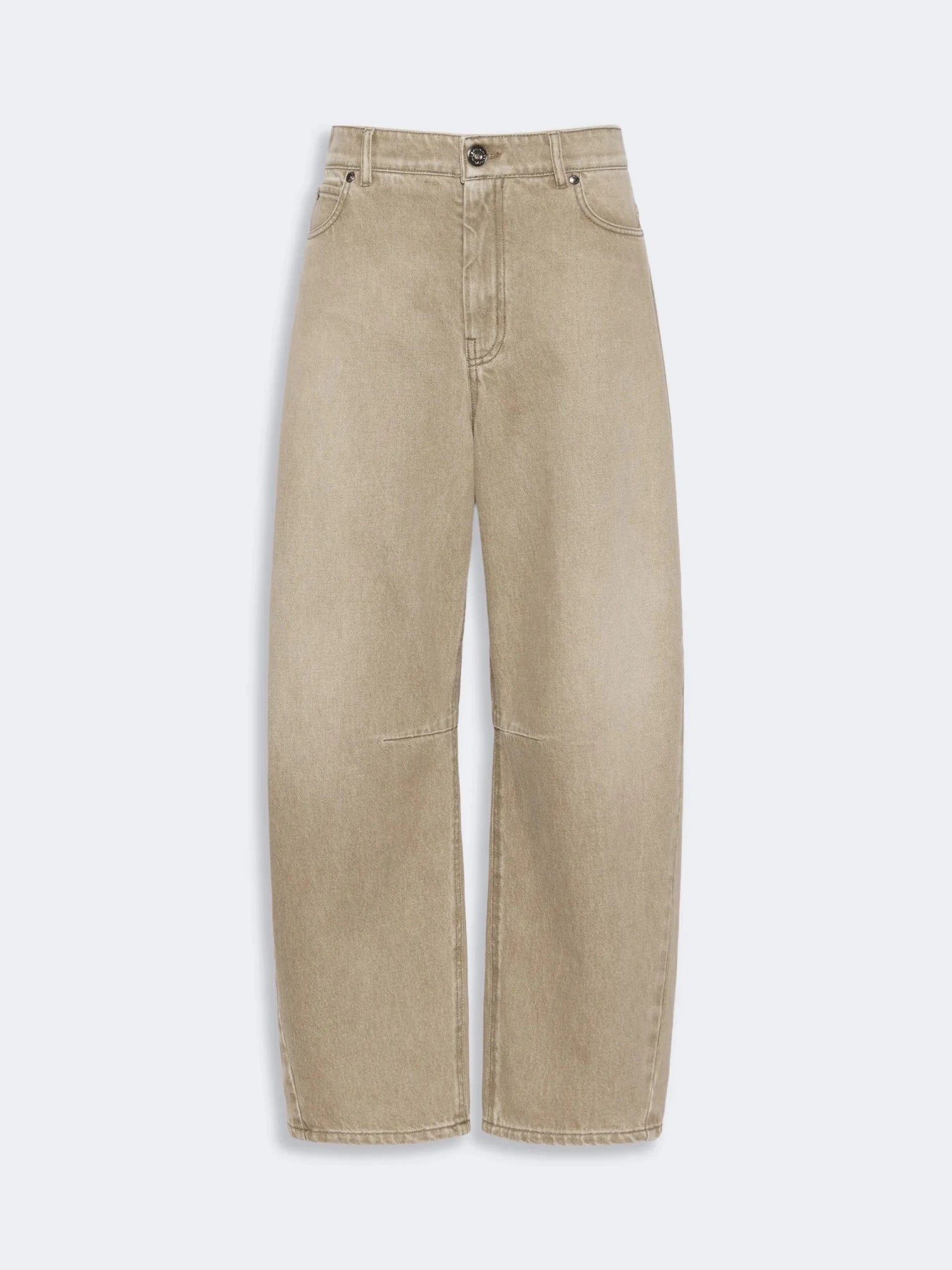 Young Ideas & Henmores -Arcadia Carrot Jeans -013 Beige Washed -8