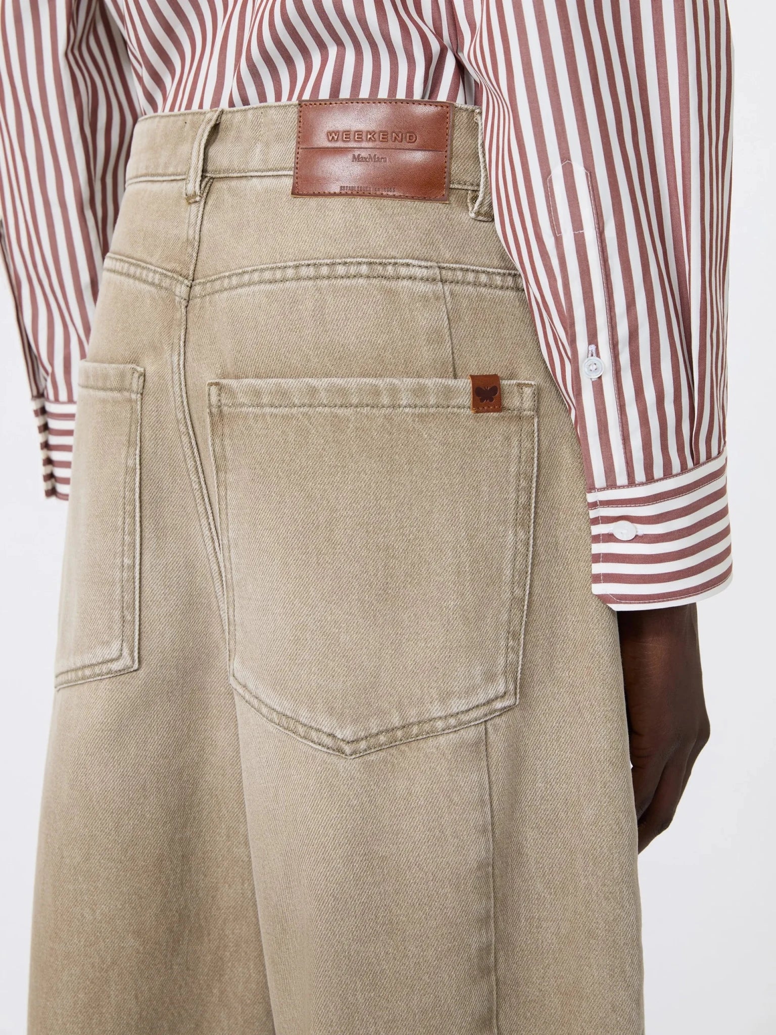 Young Ideas & Henmores -Arcadia Carrot Jeans -013 Beige Washed -8