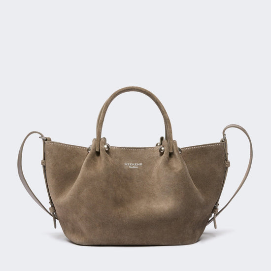 Young Ideas & Henmores -Ario Leather Handbag -Taupe Grey -OS