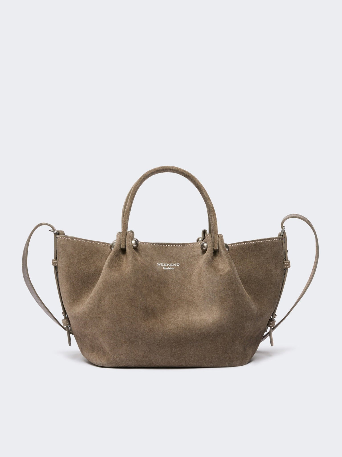 Young Ideas & Henmores -Ario Leather Handbag -Taupe Grey -OS