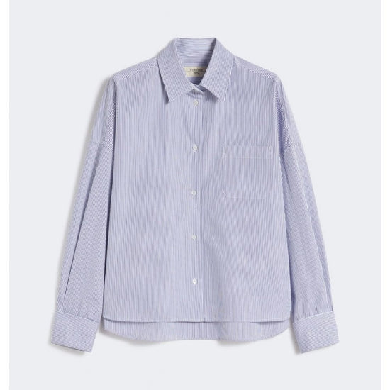 Young Ideas/Henmores - Arturo Stripe Short Shirt - 018 Navy - 8