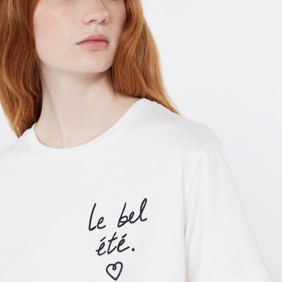 Young Ideas/Henmores - Bora La Bel Ete T-Shirt - 001 White - XS