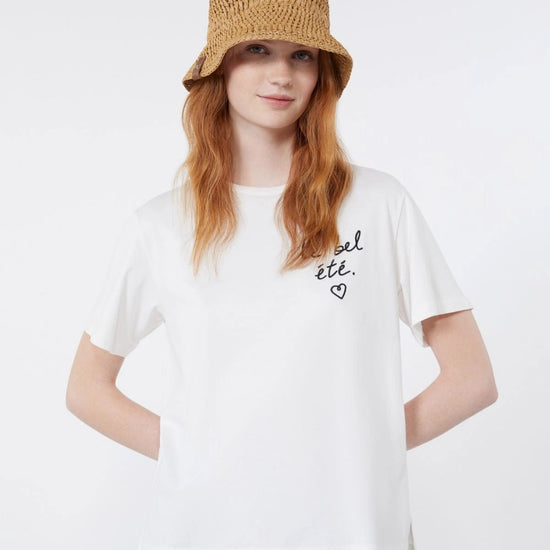 Young Ideas/Henmores - Bora La Bel Ete T-Shirt - 001 White - XS
