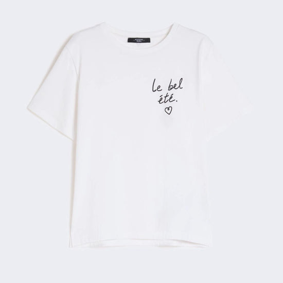 Young Ideas/Henmores - Bora La Bel Ete T-Shirt - 001 White - XS