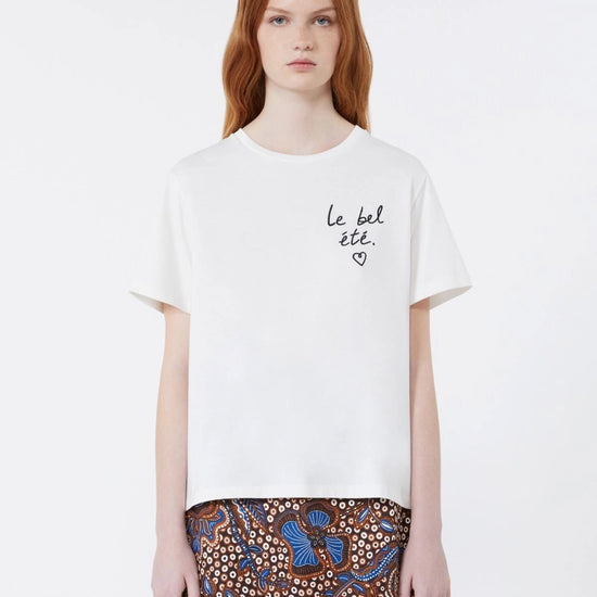 Young Ideas/Henmores - Bora La Bel Ete T-Shirt - 001 White - XS