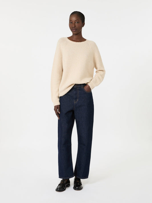 Young Ideas & Henmores - Caduca Barrel Leg Jeans - 004 Navy Dark Vintage - 8