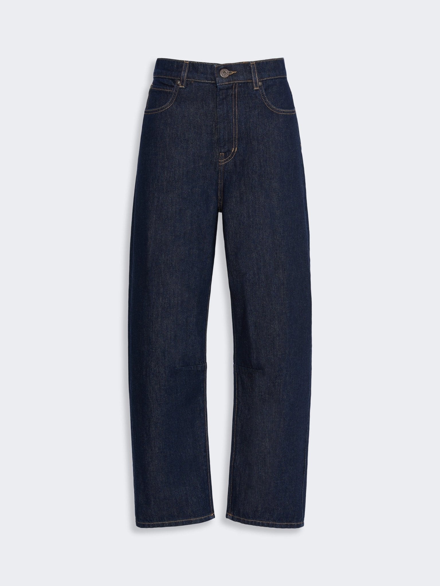 Young Ideas & Henmores - Caduca Barrel Leg Jeans - 004 Navy Dark Vintage - 8