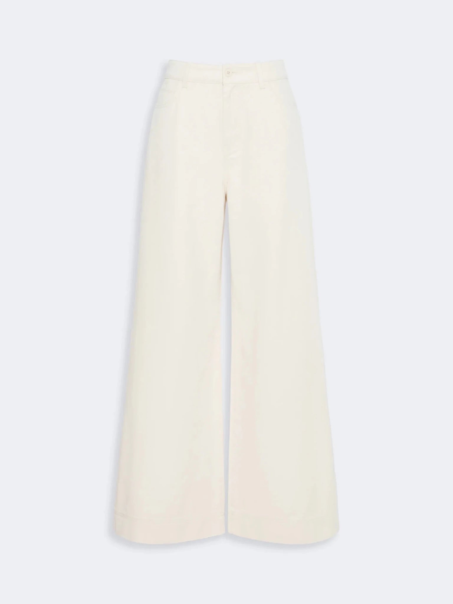 Young Ideas & Henmores -Canneti Wide Leg Jeans -001 Ecru -8