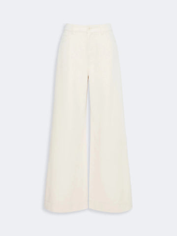 Young Ideas & Henmores -Canneti Wide Leg Jeans -001 Ecru -8