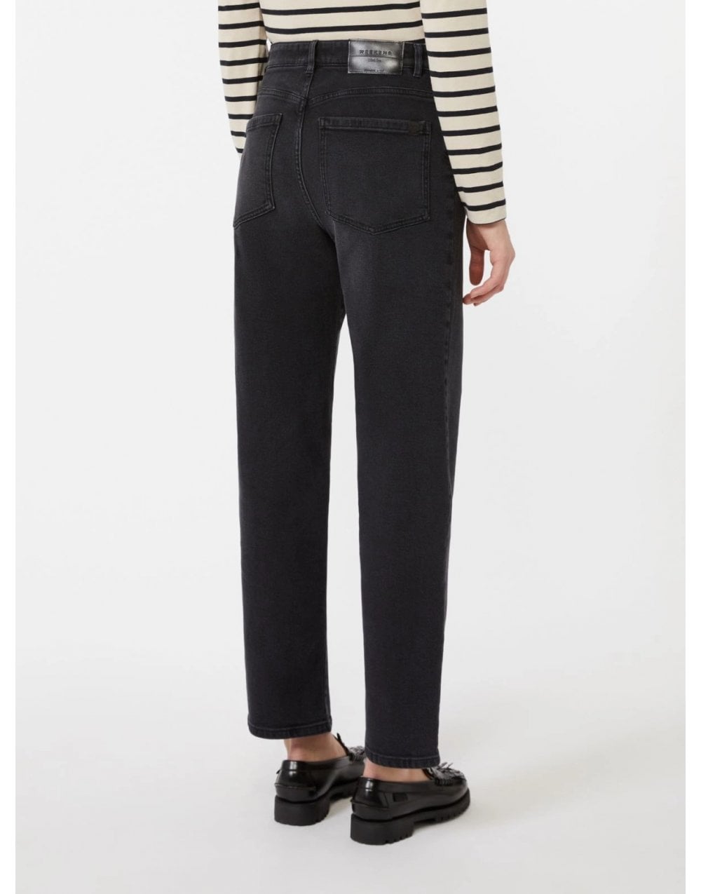 Young Ideas/Henmores - Cinese Straight Leg Jeans - 007 Black - 8