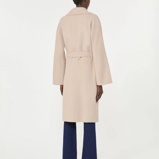 Young Ideas/Henmores - Civada Wool Belted Coat - 035 Bordeaux - 8