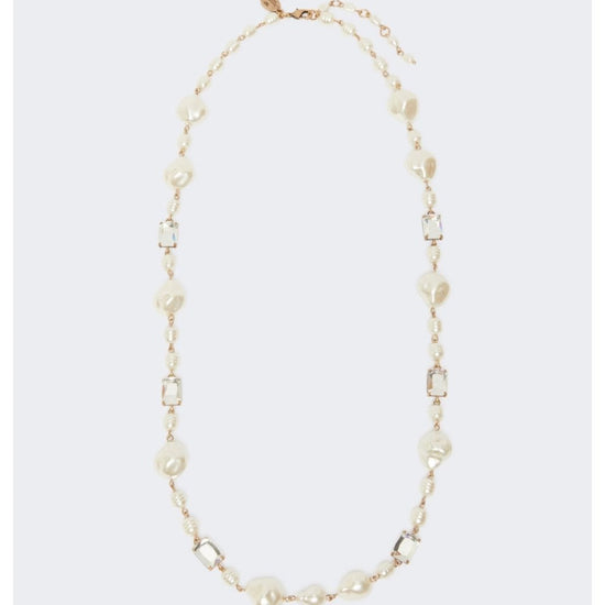 Young Ideas/Henmores - Creso Pearl Necklace - 001 Gold - OS