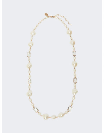 Young Ideas/Henmores - Creso Pearl Necklace - 001 Gold - OS