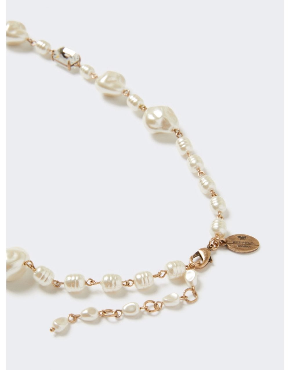 Young Ideas/Henmores - Creso Pearl Necklace - 001 Gold - OS