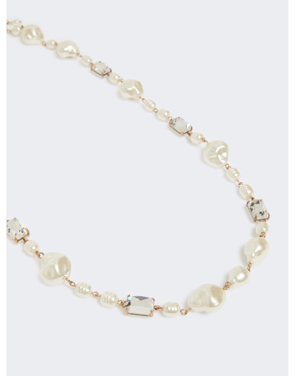 Young Ideas/Henmores - Creso Pearl Necklace - 001 Gold - OS