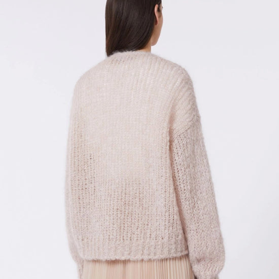Young Ideas/Henmores - Danza Mohair Cardigan - 001 Sand - XS