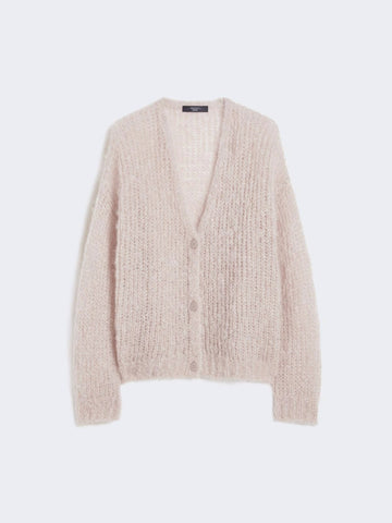 Young Ideas/Henmores - Danza Mohair Cardigan - 001 Sand - XS