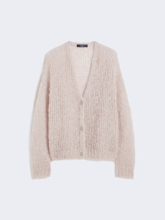Young Ideas/Henmores - Danza Mohair Cardigan - 001 Sand - XS