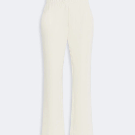 Young Ideas & Henmores - Elfo Elastic Waist Jersey Trousers - 004 Ivory - XS