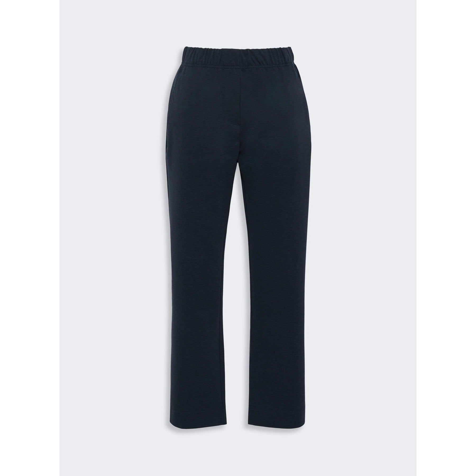 Young Ideas & Henmores -Elfo Elastic Waist Jersey Trousers -001 Black -XS