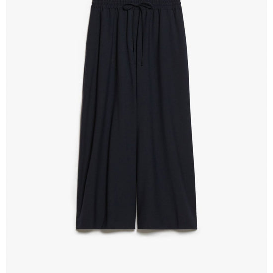 Young Ideas/Henmores - Elmo Wide Leg Elasticated Waist Trousers - 001 Navy - 6