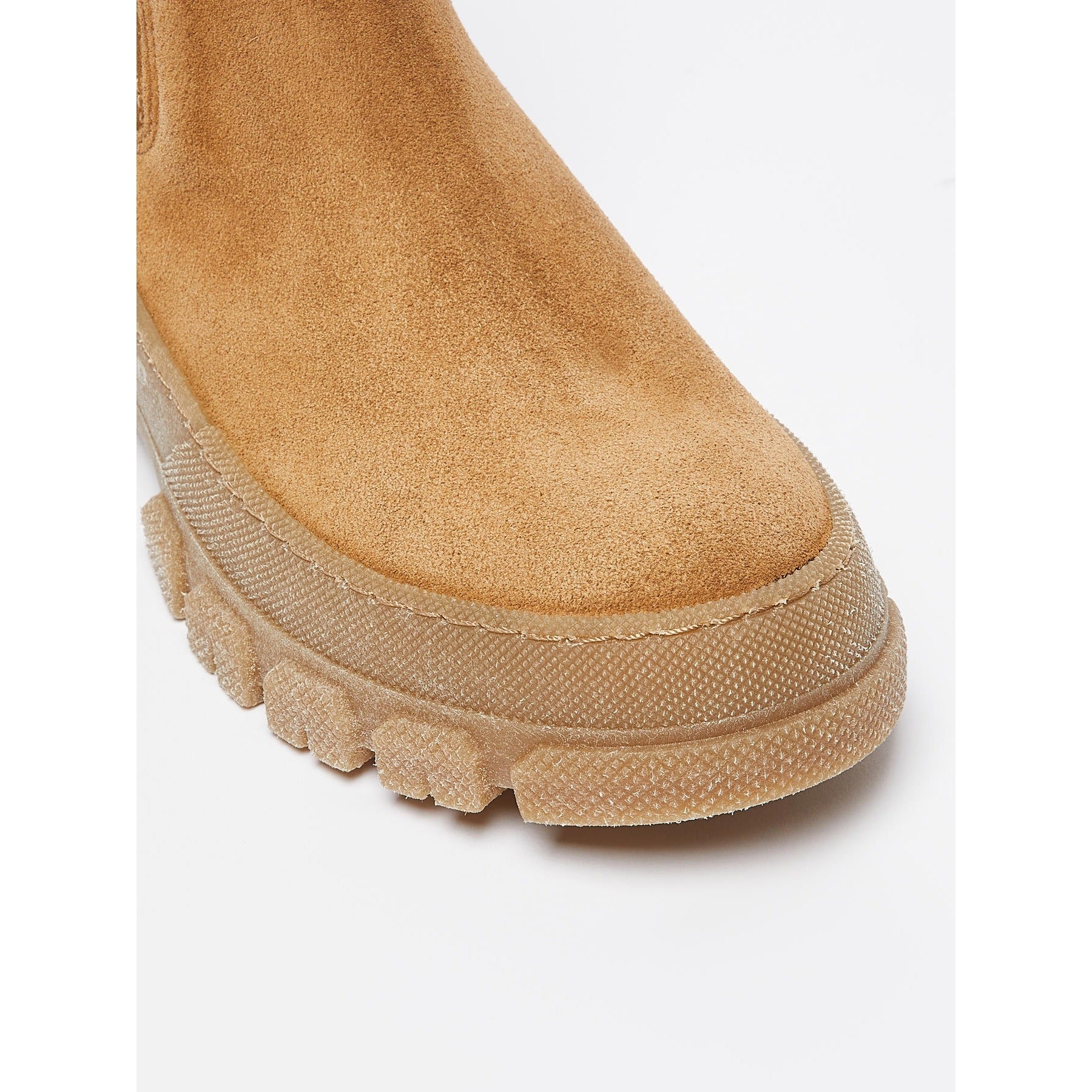 Young Ideas & Henmores -Genepi Suede Ankle Boots -001 Camel -4