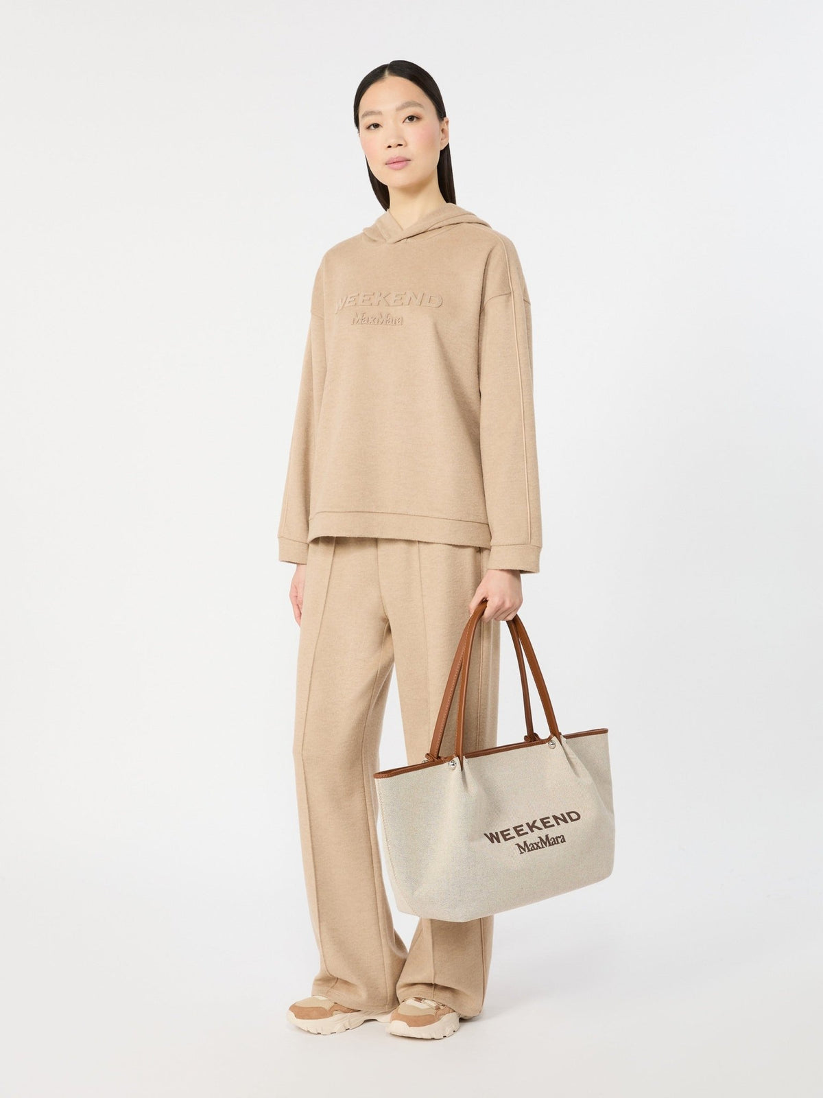 Young Ideas & Henmores -Getto Weekend Canvas Bag -001 Tobacco/Ecru -OS
