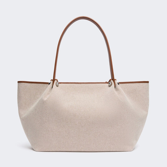 Young Ideas & Henmores -Getto Weekend Canvas Bag -001 Tobacco/Ecru -OS