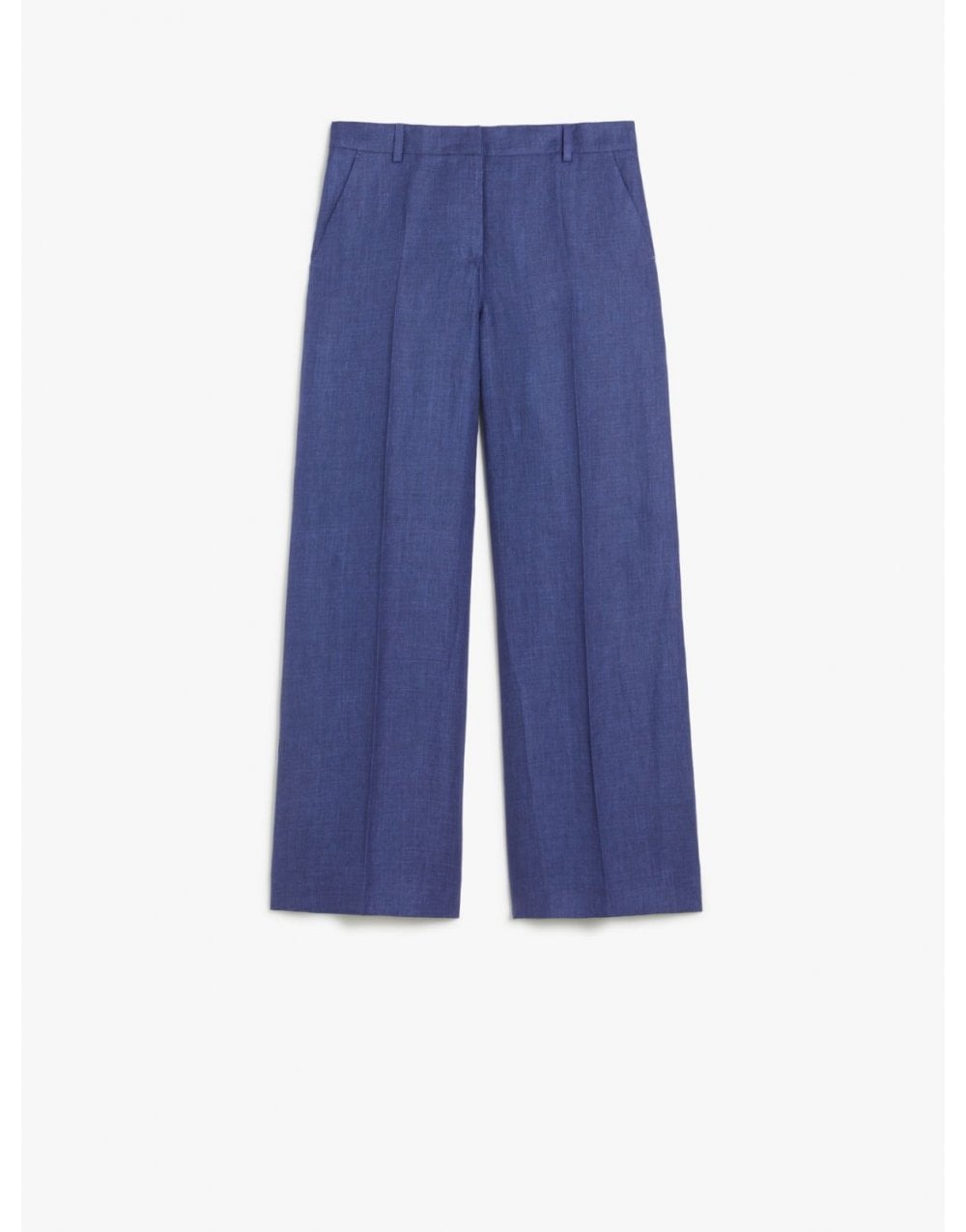 Young Ideas/Henmores - Malizia Linen Wide Leg Trousers - 006 Navy - 8