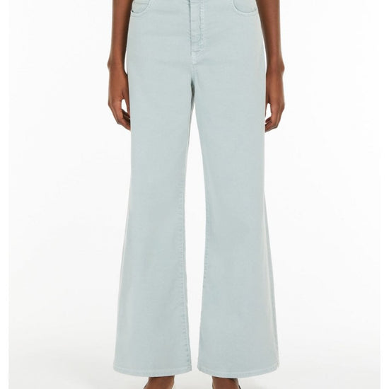 Young Ideas/Henmores - Medina Straight Leg Cotton Jean - 011 Pastel Green - 8