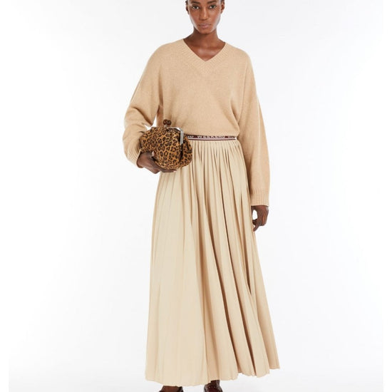 Young Ideas/Henmores - Mestre V Neck Jumper - 003 Sand - XS