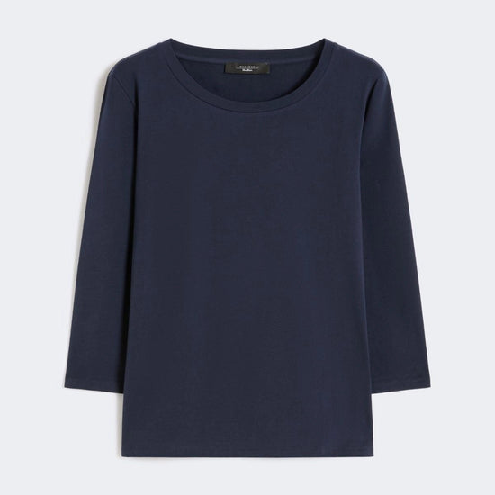 Young Ideas/Henmores - Multia 3/4 sleeve top - Navy - S