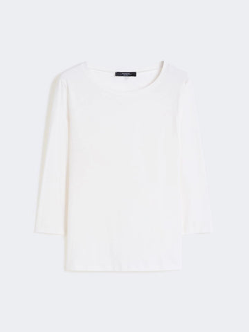 Young Ideas/Henmores - Multia 3/4 sleeve top - 001 White - XS