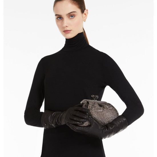 Young Ideas/Henmores - Multif Jersey Roll Neck Top - 001 Chocolate - S