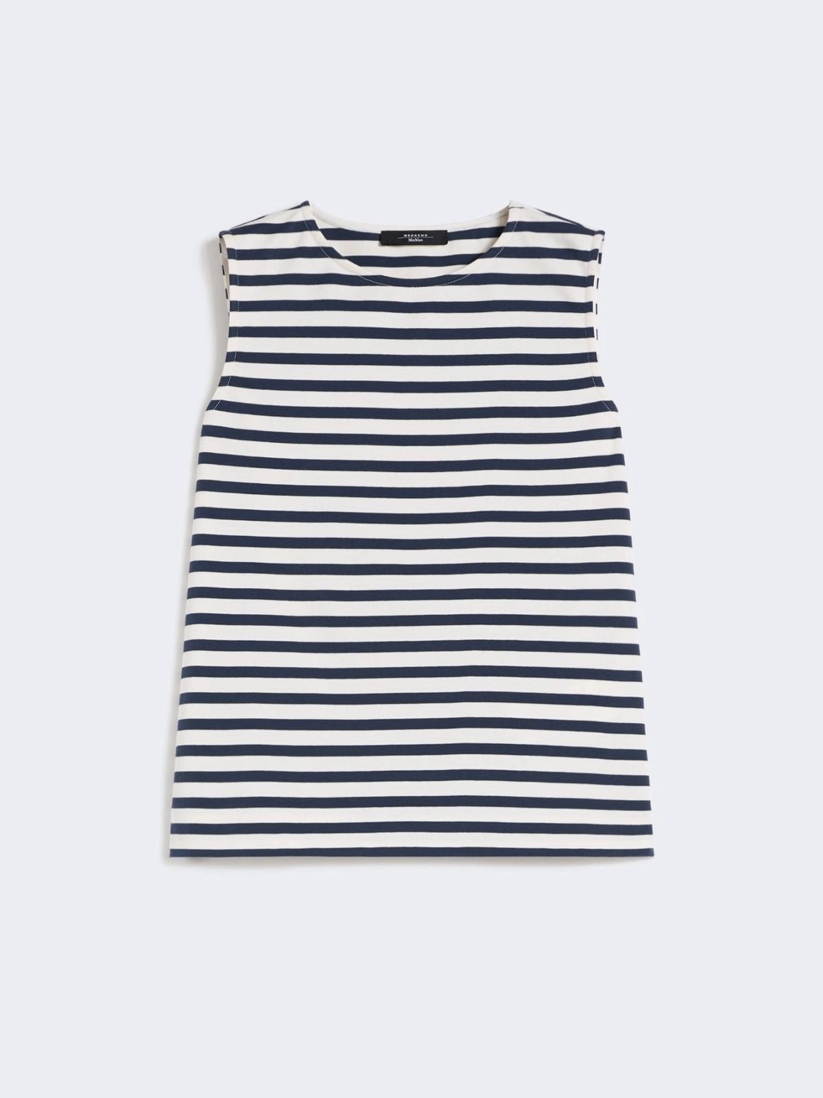 Young Ideas/Henmores - Multih Striped Sleevless Jersey Top - 011 Navy Pinstripes - XS